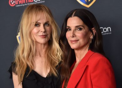 Nicole Kidman and Sandra Bullock's Matching Waves Are Practically Magic—See the Photos