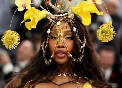 SZA's “Yellow Halo” Met Gala Makeup Felt Like Pure Sunshine