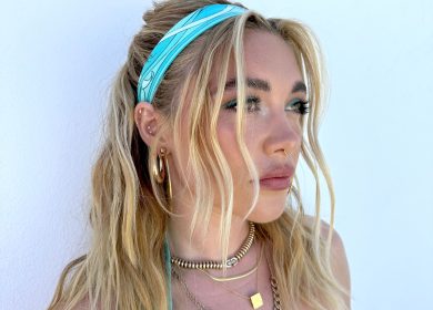 Florence Pugh's Turquoise Eyeliner Is the Summer Makeup Trend to Watch — See Photos