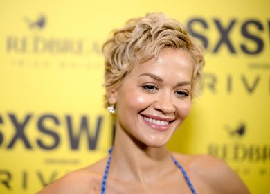 Rita Ora Took the Pastel Nail Trend to a Glittery New Level — See Photos