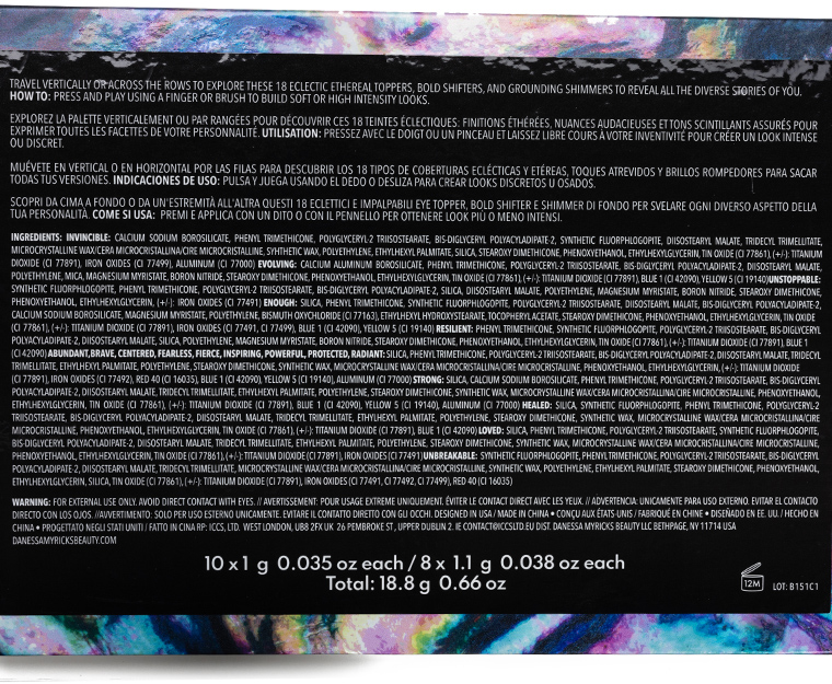 Danessa Myricks I Am Lightwork Palette