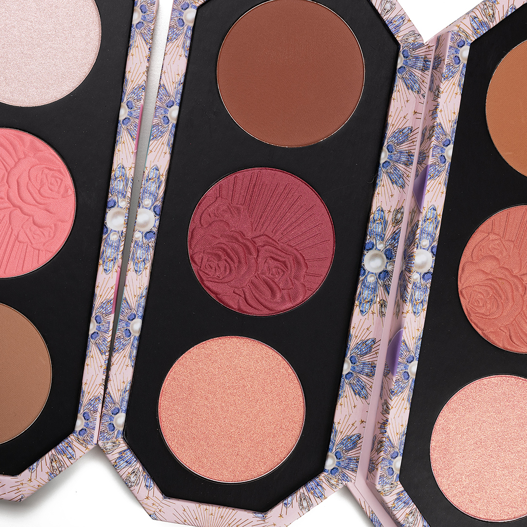 Pat McGrath Bijoux Brilliance Cheek Trios Swatches